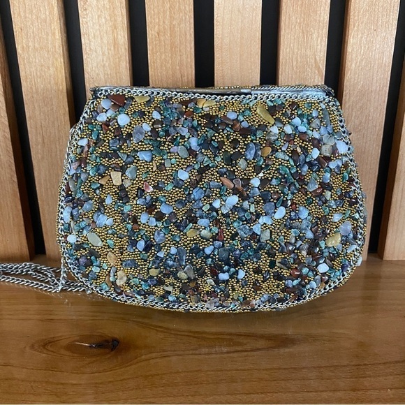 Handmade Gemstone Shoulder Bag ✨ - Picture 5 of 12